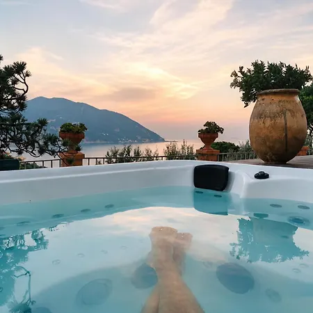 Carpediem - Luxury Private Front Sea Portofino Coast 招待所 *